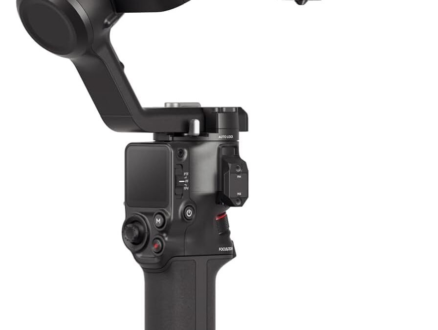 DJI RS4, 3-Axis Gimbal Stabilizer for DSLR + Mirrorless Cameras