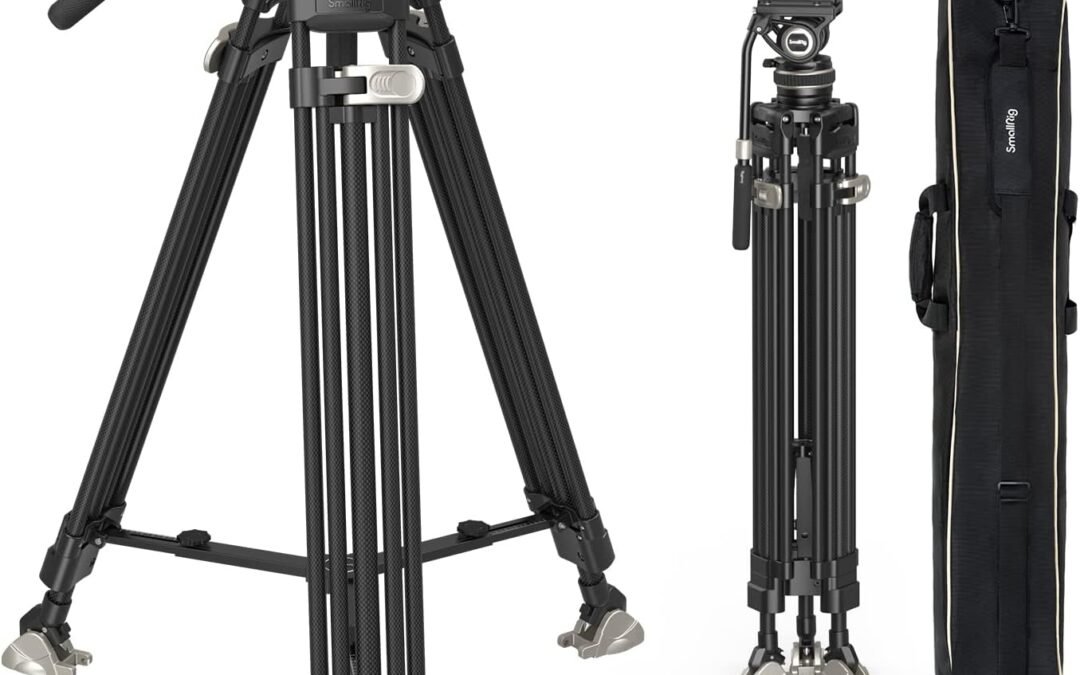 SmallRig AD-100 FreeBlazer Heavy-Duty Carbon Fiber Tripod System